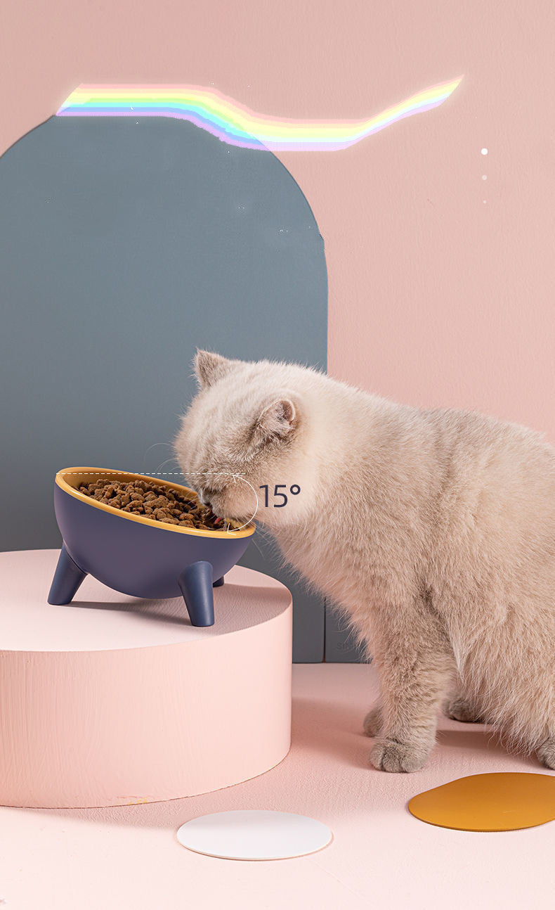Nordisk skål med stativ för husdjur Crazy catlady shop