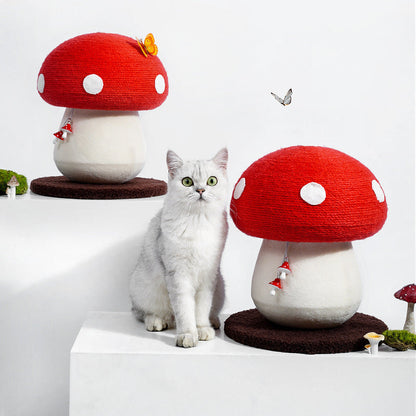 Klösbräda för katt med svamp Crazy catlady shop