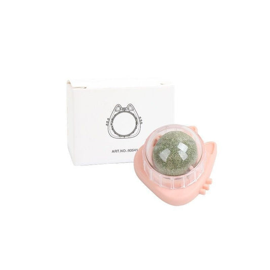 Rotating Wall Edible Catnip Ball Crazy catlady shop
