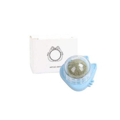 Rotating Wall Edible Catnip Ball Crazy catlady shop