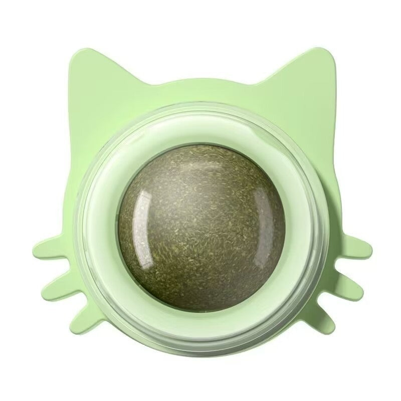 Rotating Wall Edible Catnip Ball Crazy catlady shop