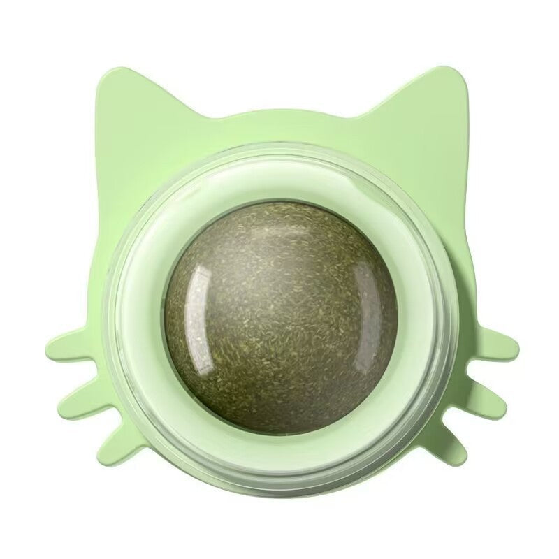 Rotating Wall Edible Catnip Ball Crazy catlady shop