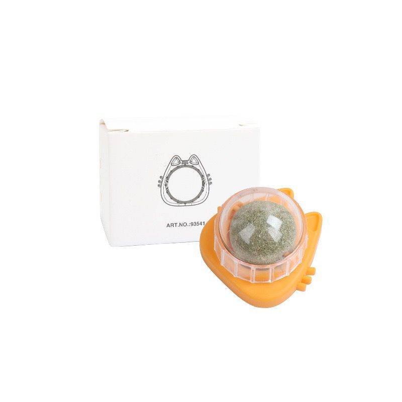 Rotating Wall Edible Catnip Ball Crazy catlady shop