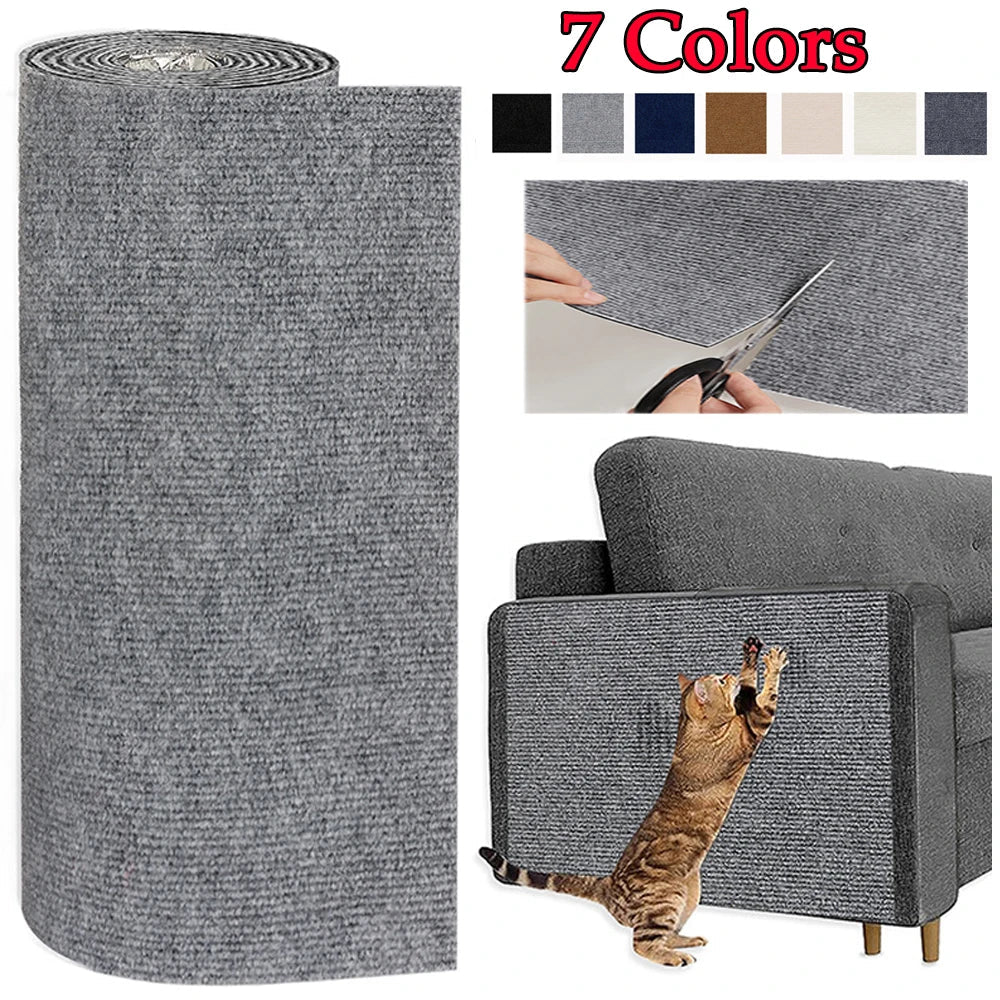 klösmatta självhäftande att fästa på möbler i 7 olika färger och 8 olika storlekar Crazy Catlady Shop