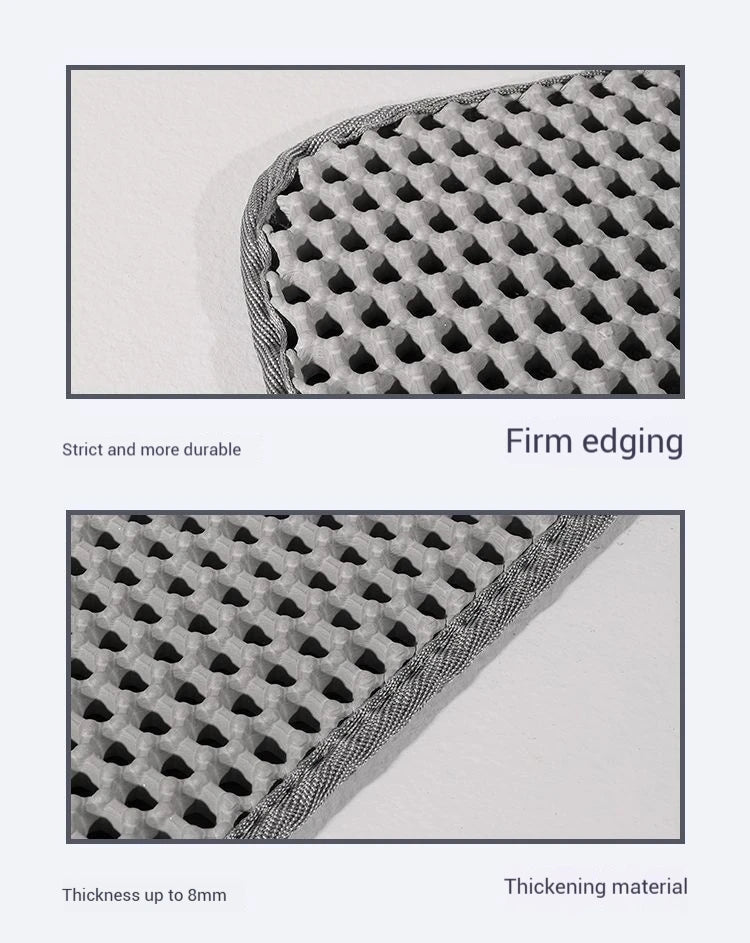 Large Cat Litter Mat Waterproof Double Layer Litter Trapping Clean Pad for Cat Litter Box Durable and Easy to Clean Crazy Catlady Shop