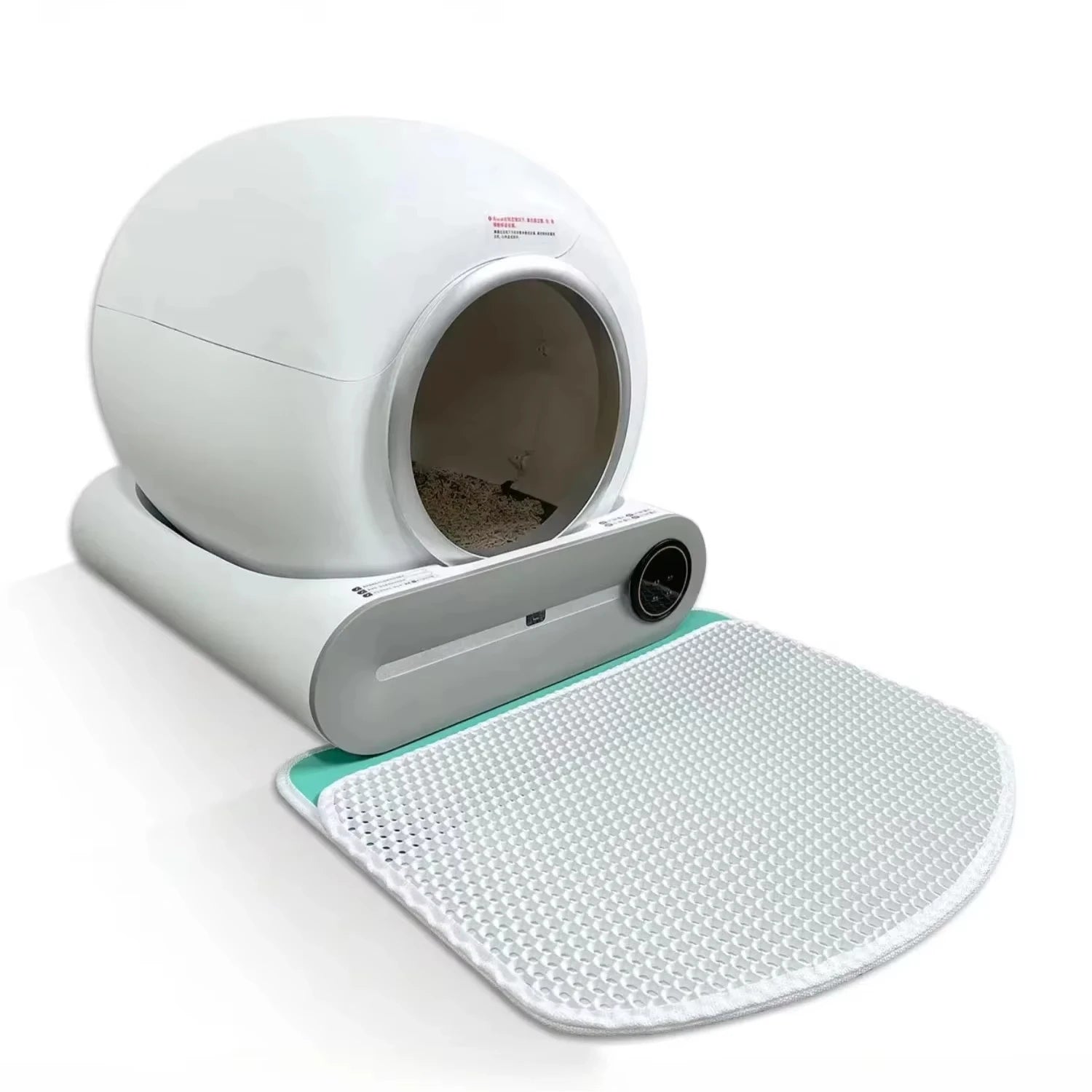 Smart Cat Litter Box Fully Automatic Large Capacity Cat Litter Box Semi-enclosed Smart Cat Toilet APP Remote Control Crazy Catlady Shop